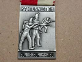 Basel Land Kantonalstich 1975 Sonderbund Krieg (A682)