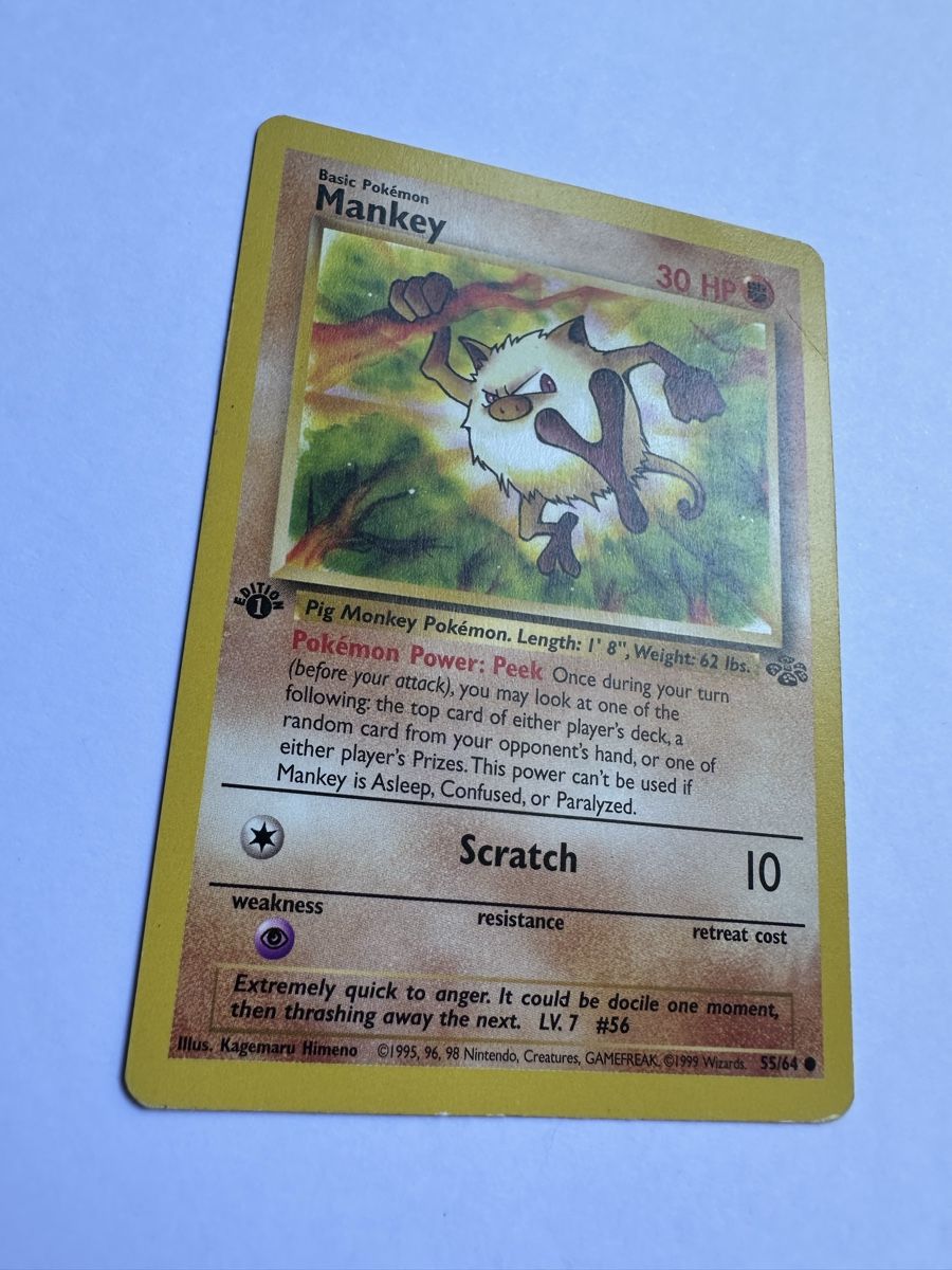 Mankey #55 - 1st Edition Jungle Ab 1.- CHF (Gebraucht) in Bern für CHF ...