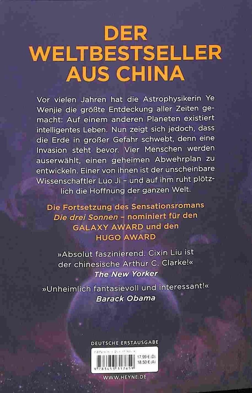 Bücher: Der dunkle Wald - Trisolaris 2 – Gebraucht aus Chur von mojobox 1