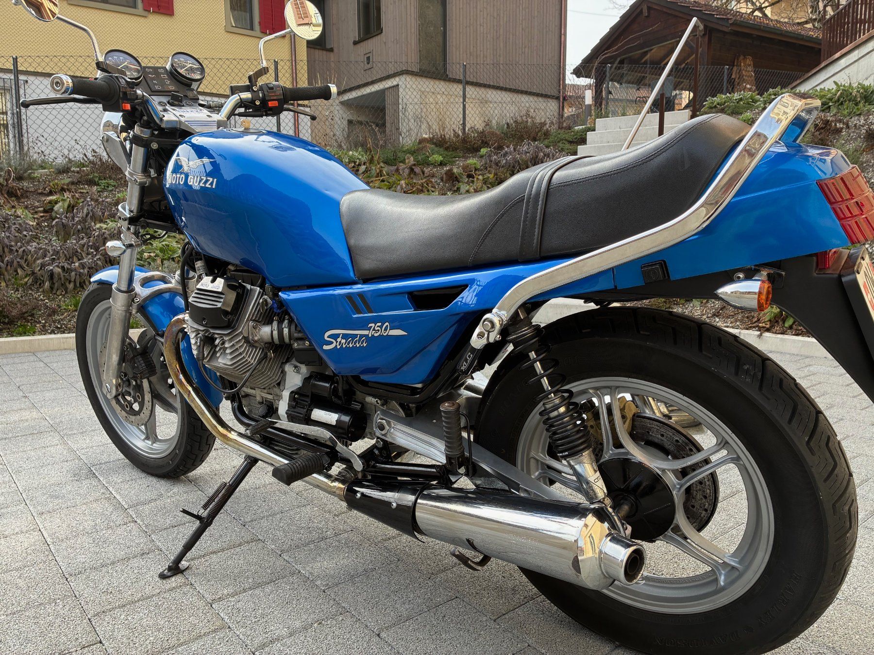 Moto Guzzi Strasse: Seltene Moto Guzzi Strada 750 – Gebraucht aus Sarnen von humag 4