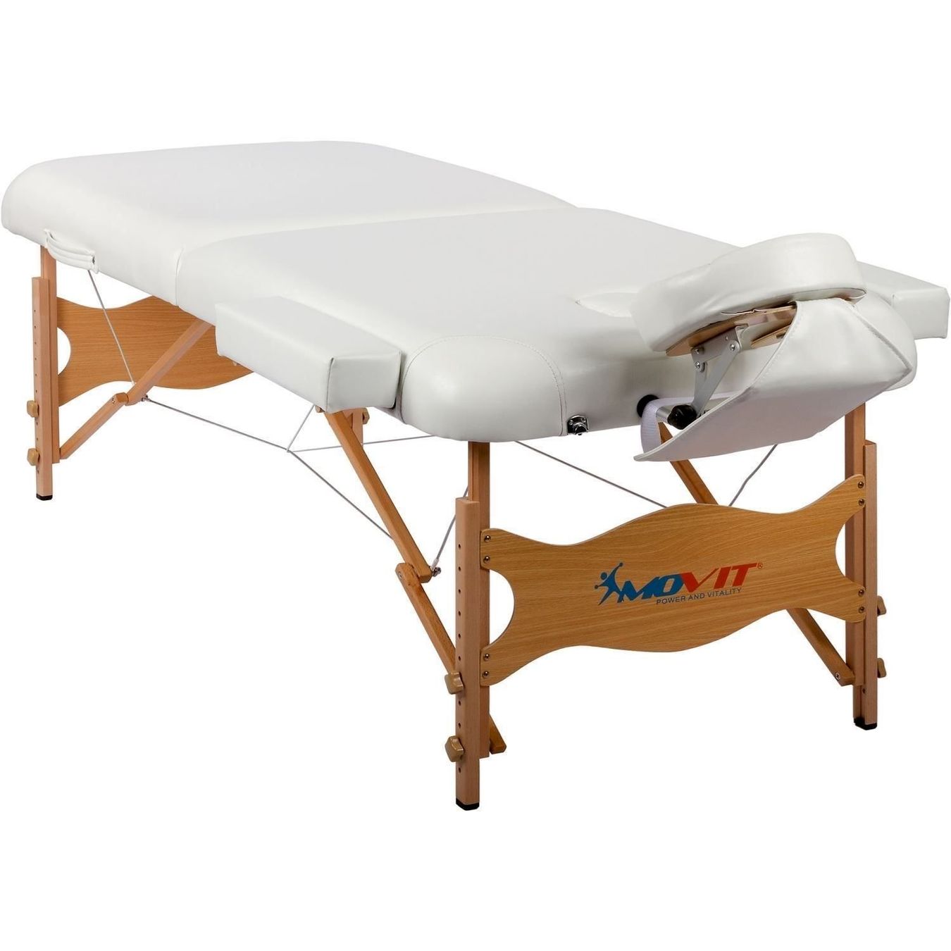 Lettini & sedie per cosmetici: MOVIT Deluxe Massageliege weiß – Nuovo e nell'imballaggio originale da Bottighofen venduto da zaap 1