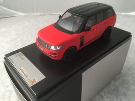 Range Rover, 1:43, rot matt