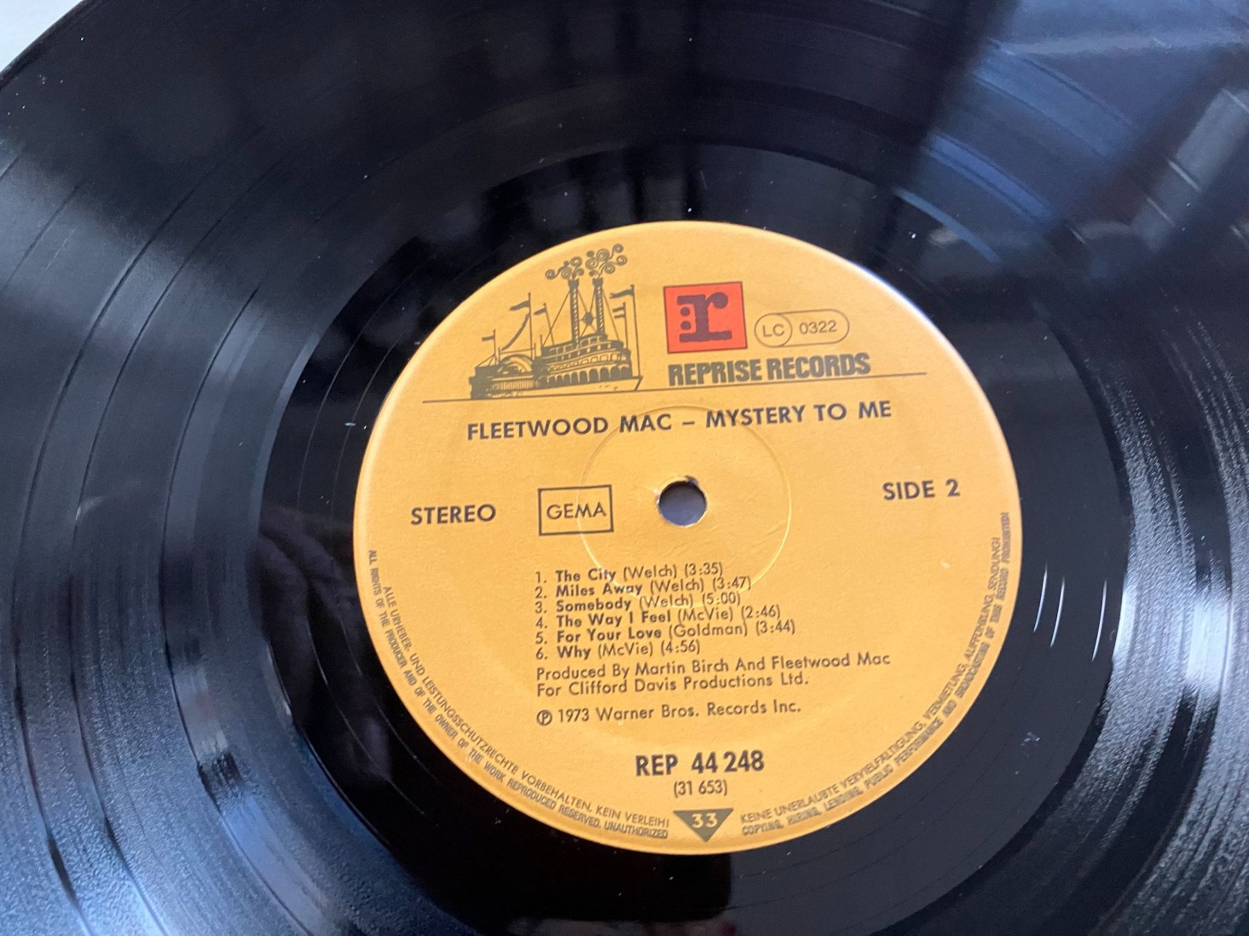 Dischi in vinile: Fleetwood Mac – Usato da Aarwangen venduto da Jukebox3 8