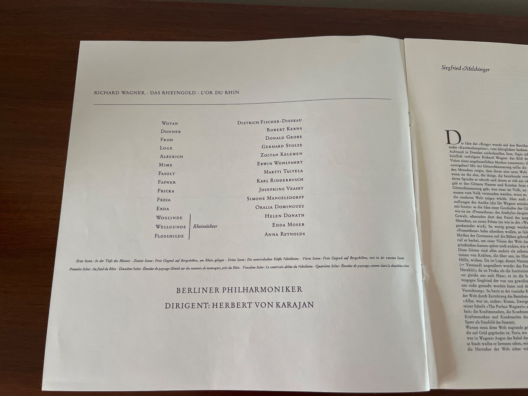 Dischi in vinile: Schallplatte - Richard Wagner, Das Rheingold – Usato da Luzern venduto da Jiggy_8898 2