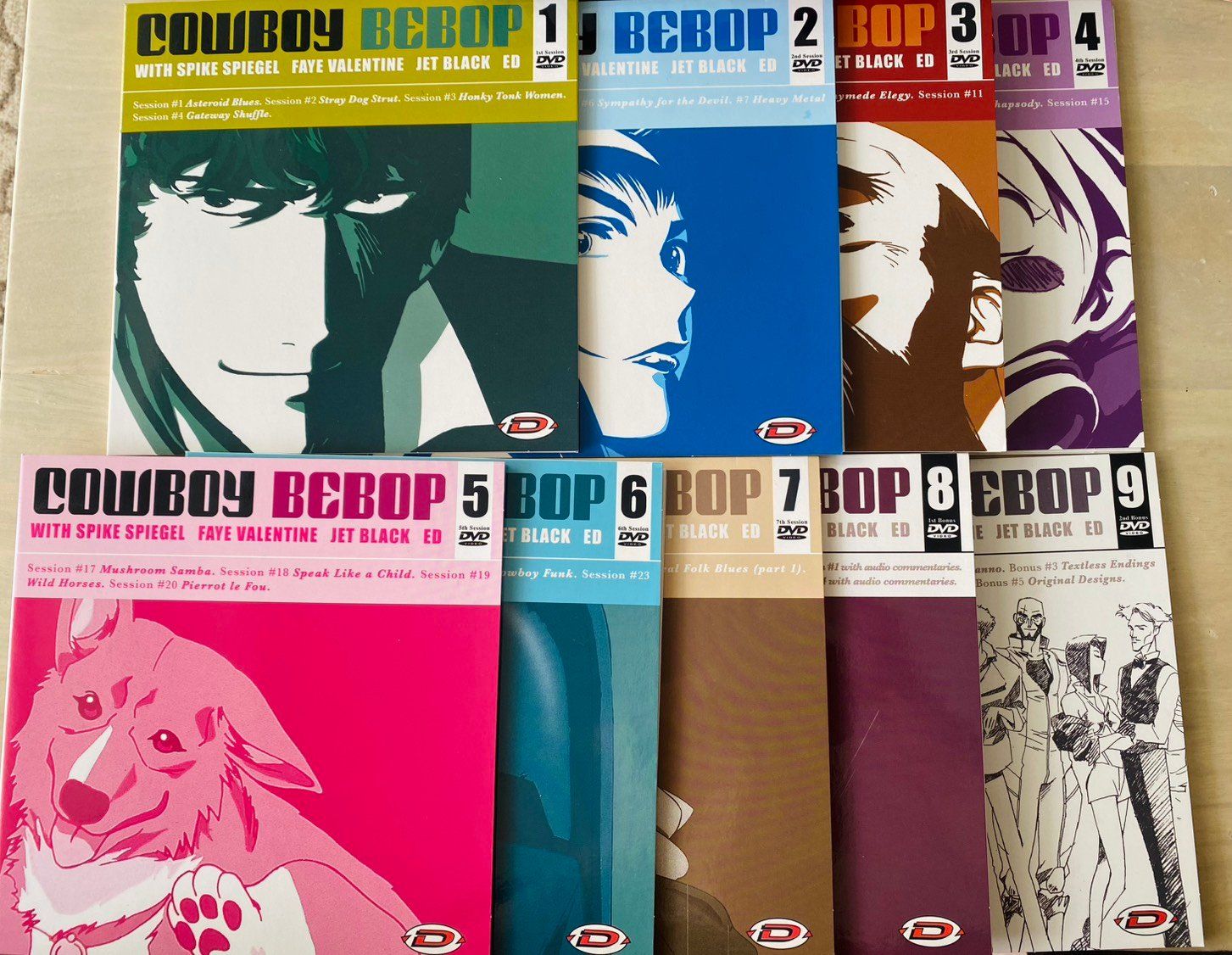 Alle DVDs: Cowboy Bebop DVD Boxset – Neu (gemäss Beschreibung) aus Aarau von Lucywae 5