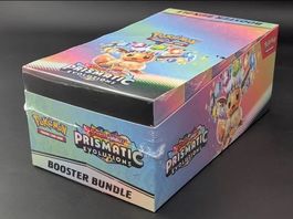 Pokemon Prismatic Evolution Booster Bundle Display EN🇬🇧