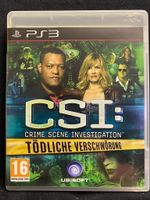 CSI Tödliche Verschwörung I PS3 I Top Zustand I ab CHF 1.-