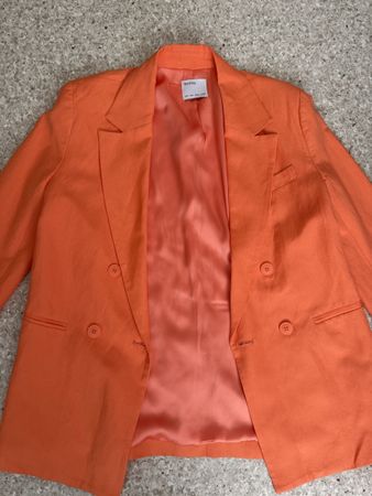 Bershka Blazer orange Damen Grösse S guter Zustand