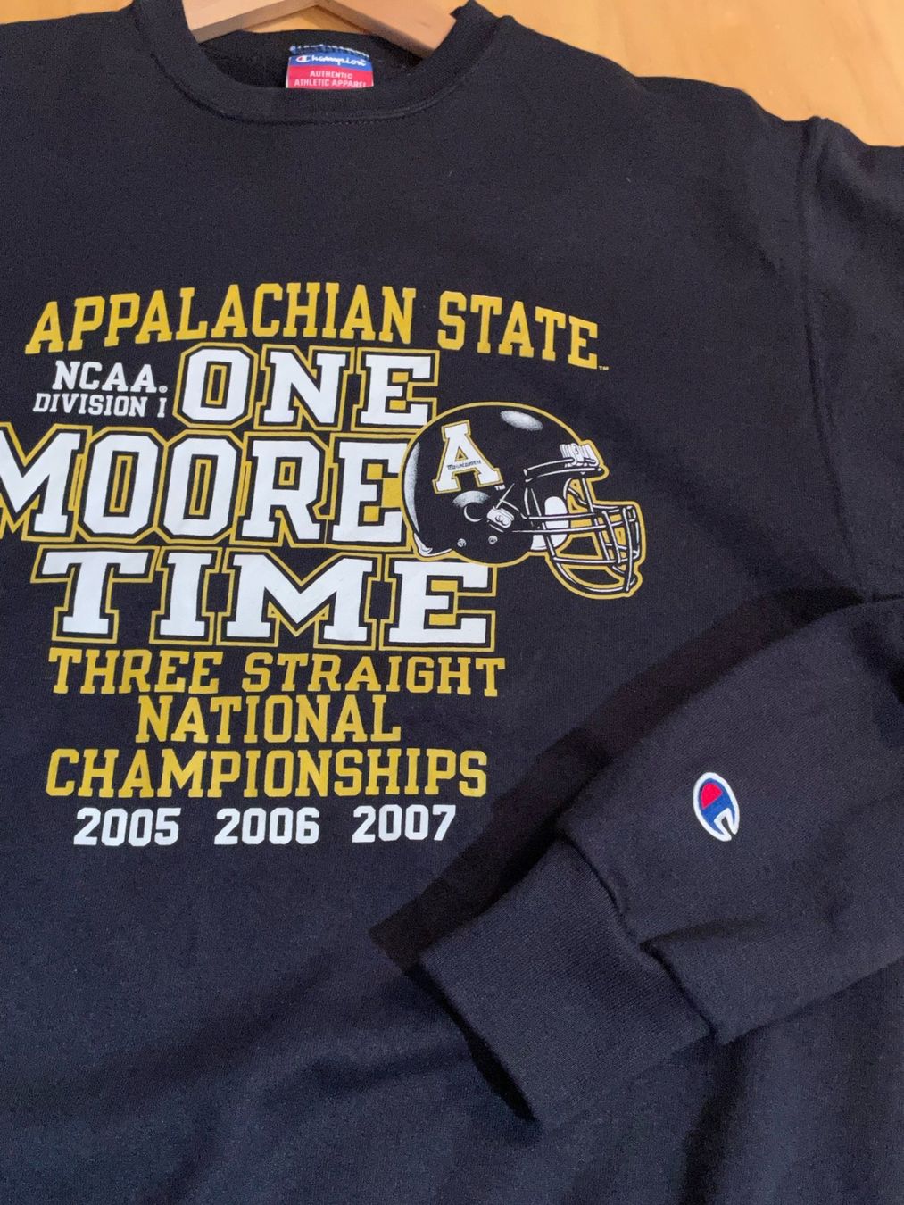 Champion Pullover & Sweatshirts: CHAMPION APPALACHAN STATE 00s "ONE MOORE TIME" NCAA SZ: S – Gebraucht aus Cortaillod von Stay_Alive_vintage 2