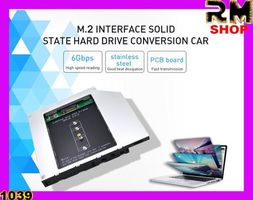 m.2 M2 NGFF SSD 2nd HDD Caddy 12.7mm SAT