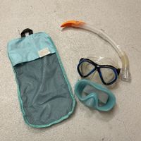 2 Tauchmasken + 1 Schnorchel –  DB Gear & Set Decathlon)