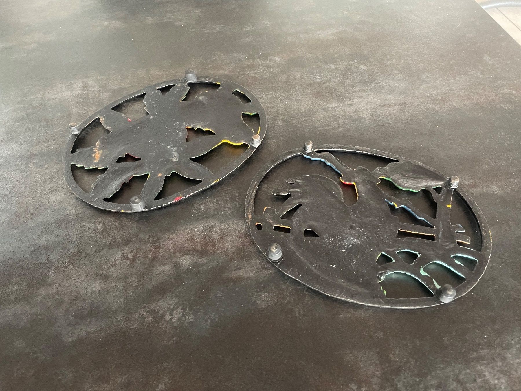 Altro in Decorazioni & Accessori: 2 Dessous de Plat en Fonte – Usato da Vallamand venduto da Bricbracbroc82 5