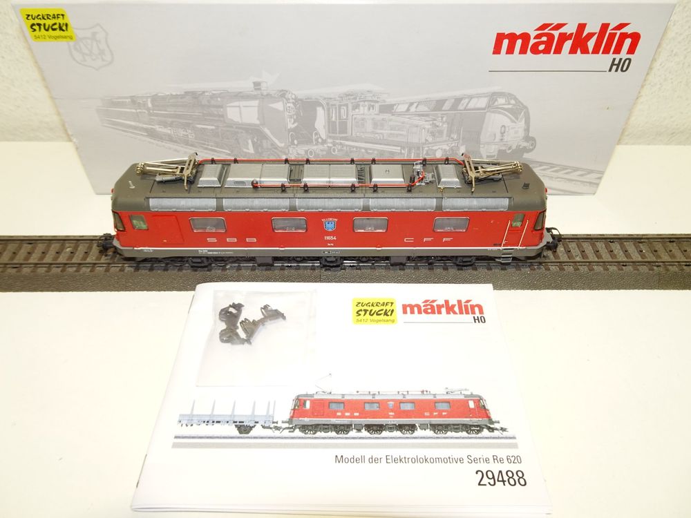 Märklin Lokomotive SBB 11654 Re 6/6 Digital HO 29488-1 (Gebraucht) in ...