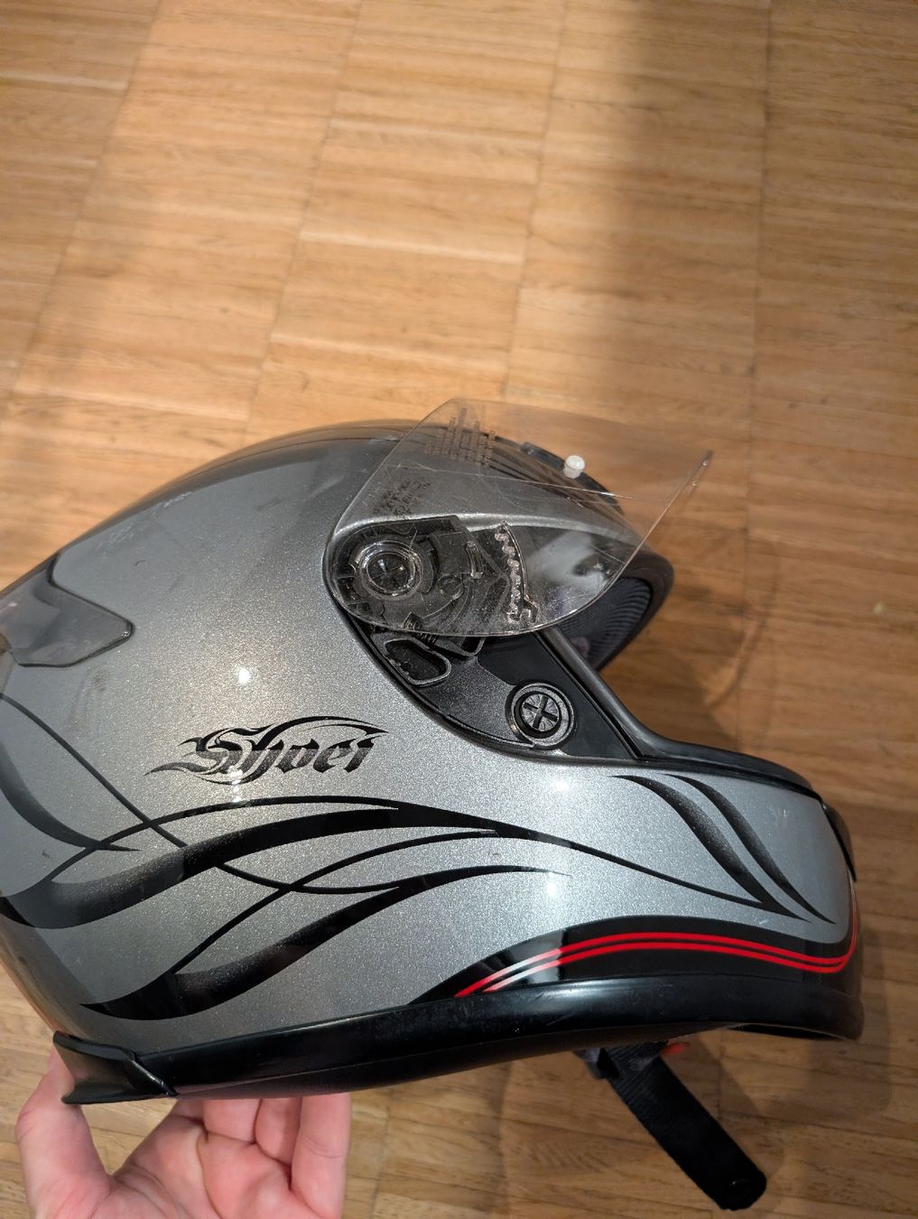 Shoei Caschi & visiere: Motorradhelm SHOEI XS gebraucht – Usato da Basel venduto da rubah 3