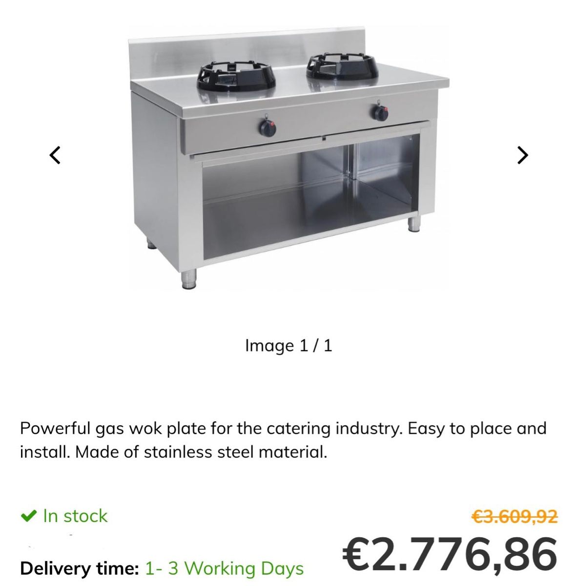 Cucine: Gasherd – Nuovo (secondo la descrizione) da Burgdorf venduto da 261996 2