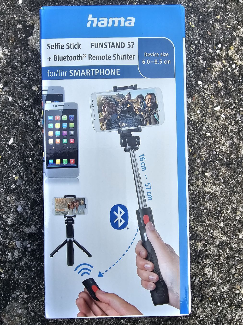 Hama Staffe: Hama Selfie Stick FUNSTAND 57 neu – Nuovo e nell'imballaggio originale da Aeugstertal venduto da Levo84 2