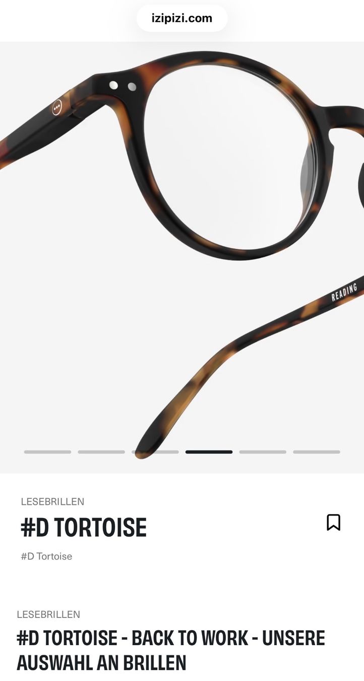 Izipizi Occhiali & Lenti: IZIPIZI LESEBRILLE +2.0 – Nuovo e nell'imballaggio originale da Zürich venduto da van_h9h7 1