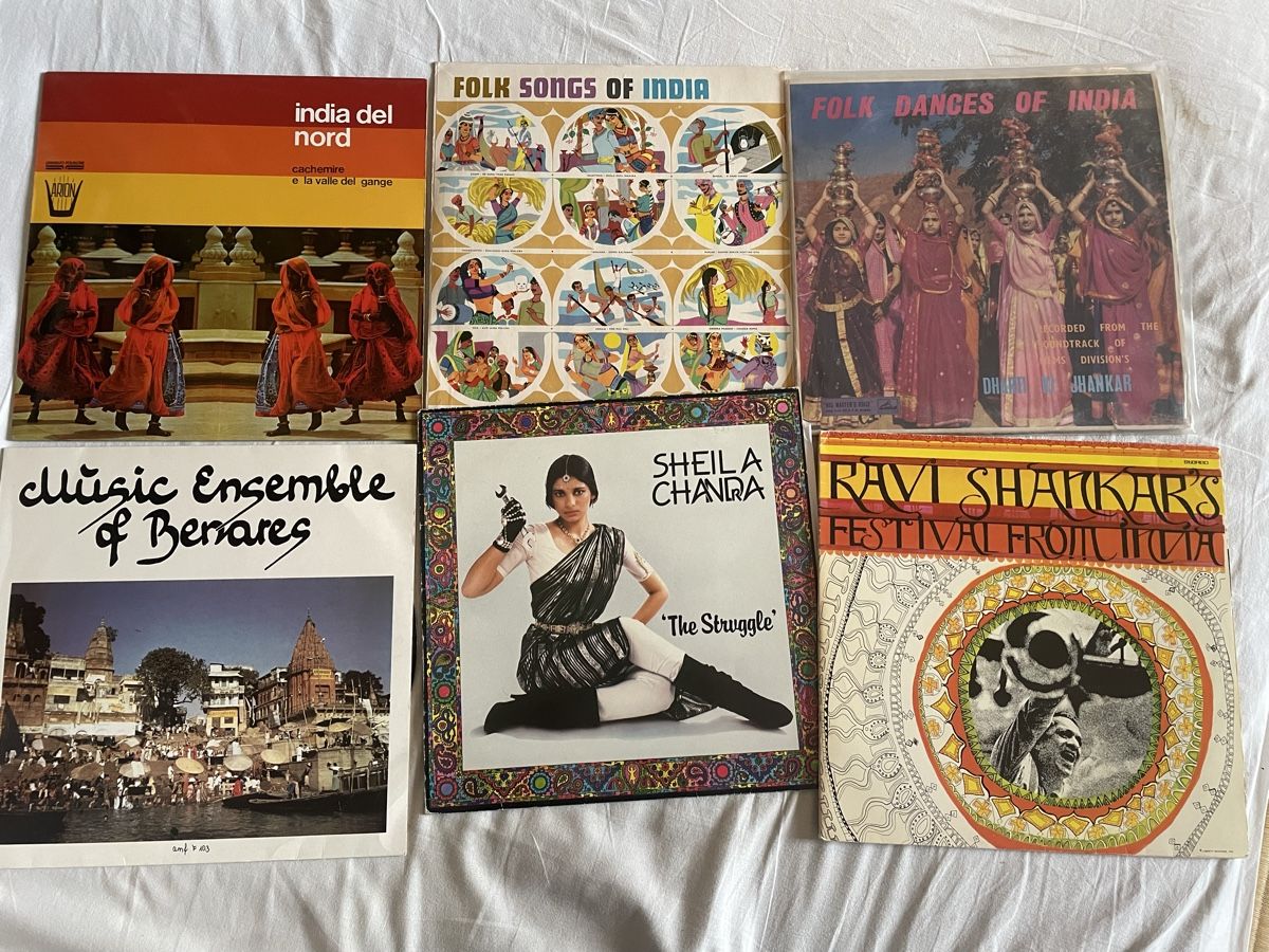 Schallplatten: 6 x LPs Indische Musik – Gebraucht aus Bern von var_kc7x