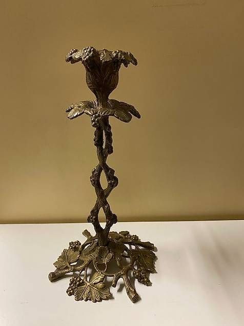 Portacandele: Antichi candelieri  (2 pezzi) – Usato da Breganzona venduto da dan_qlf5 2
