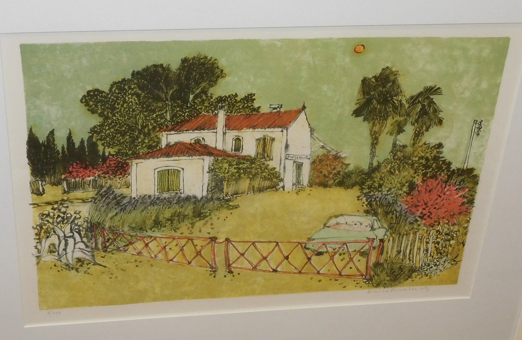 Grafica & Litografie: Luzerner Kunst Original Lithografie v Marco Richterich lim – Usato da Sursee venduto da 76 7