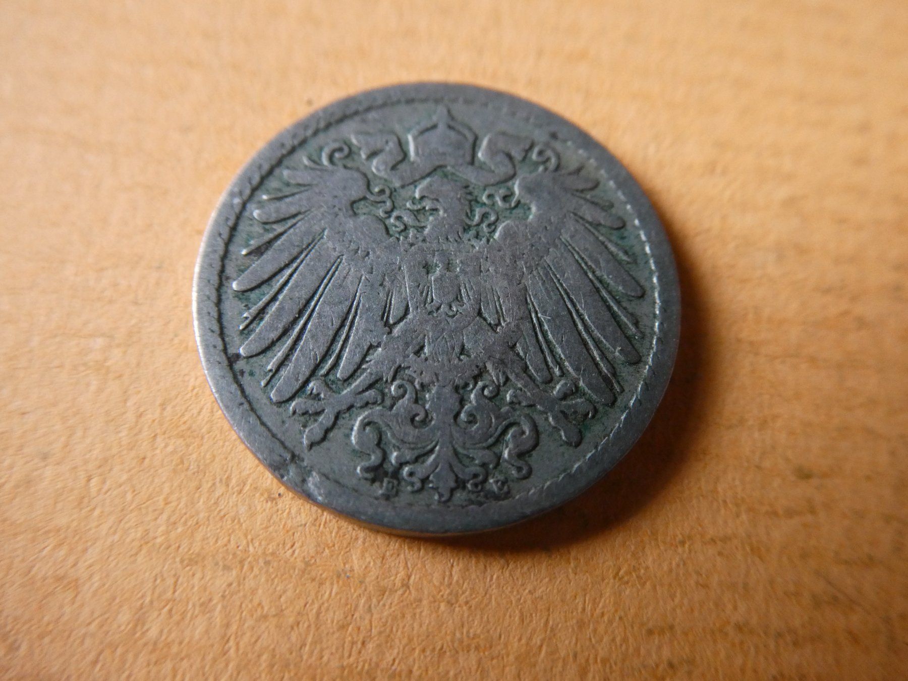 Tutti le monete: Dt. Reich 1890 D, 5 Pfennig – Usato da Hinterforst venduto da Rohusri 1