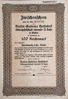 Berlin-Gubener Hutfabrik AG vormals A. Cohn in Guben - 1928