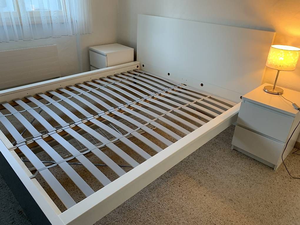 Betten: Ikea-Bett MALM 160cm – Gebraucht aus Zollikon von apredour