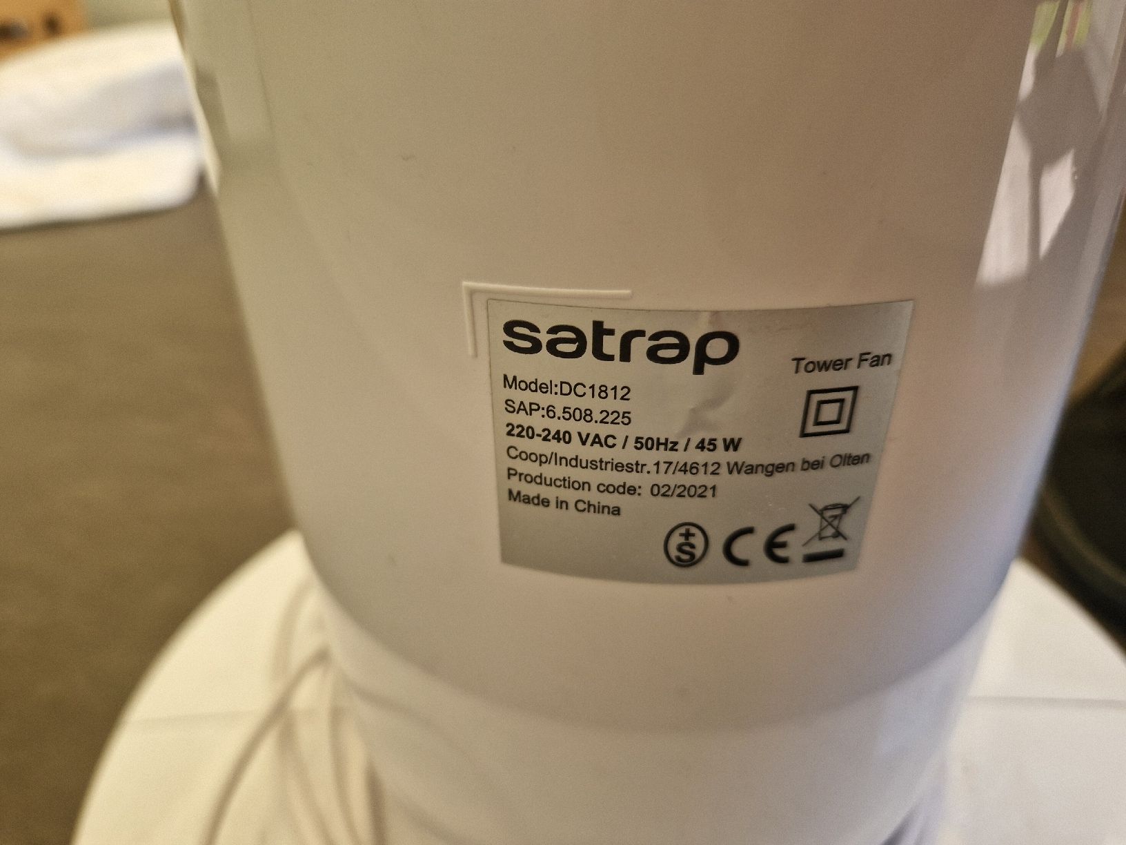 Ventilateurs: Satrap Turmventilator – D'occasion à Ennenda par Sabrinagiulia 2