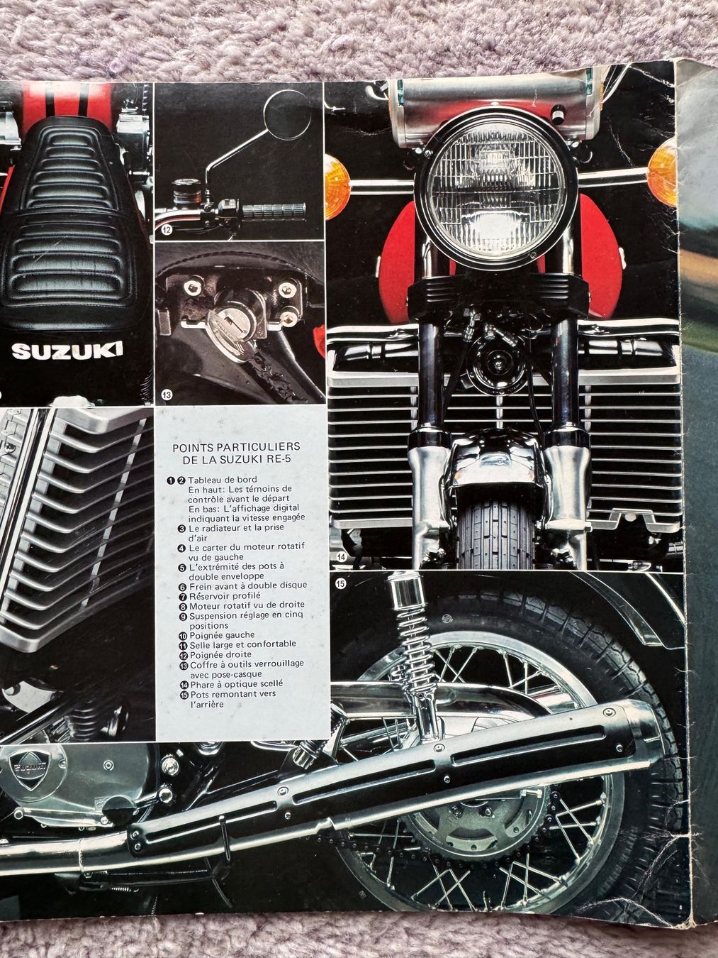 Suzuki Strada: Suzuki RE5 Rotary / RE-5 – Usato da Morrens VD venduto da kawah2 5