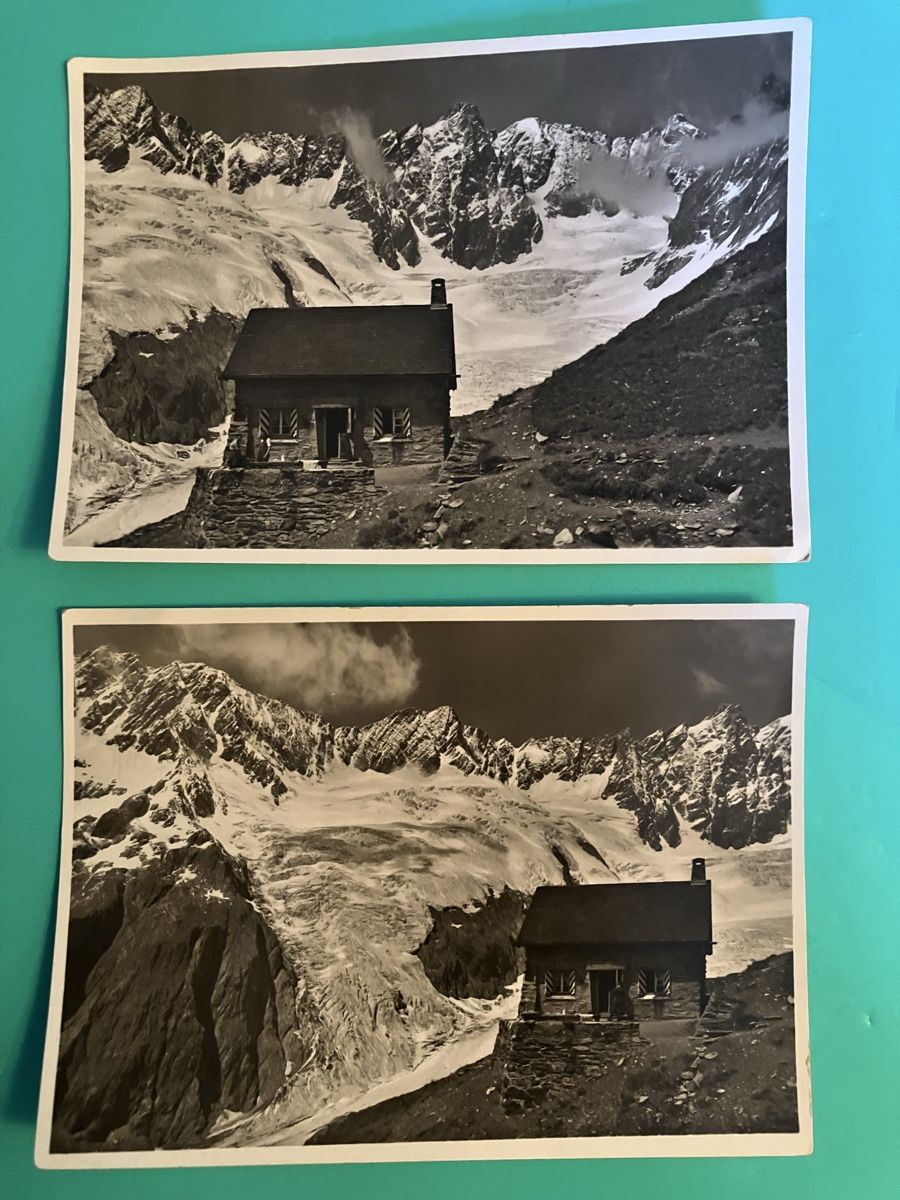 Cartoline postali: 2x Postkarten Kehlenalphütte SAC 2345m  – Usato da Bauma venduto da Baumer71