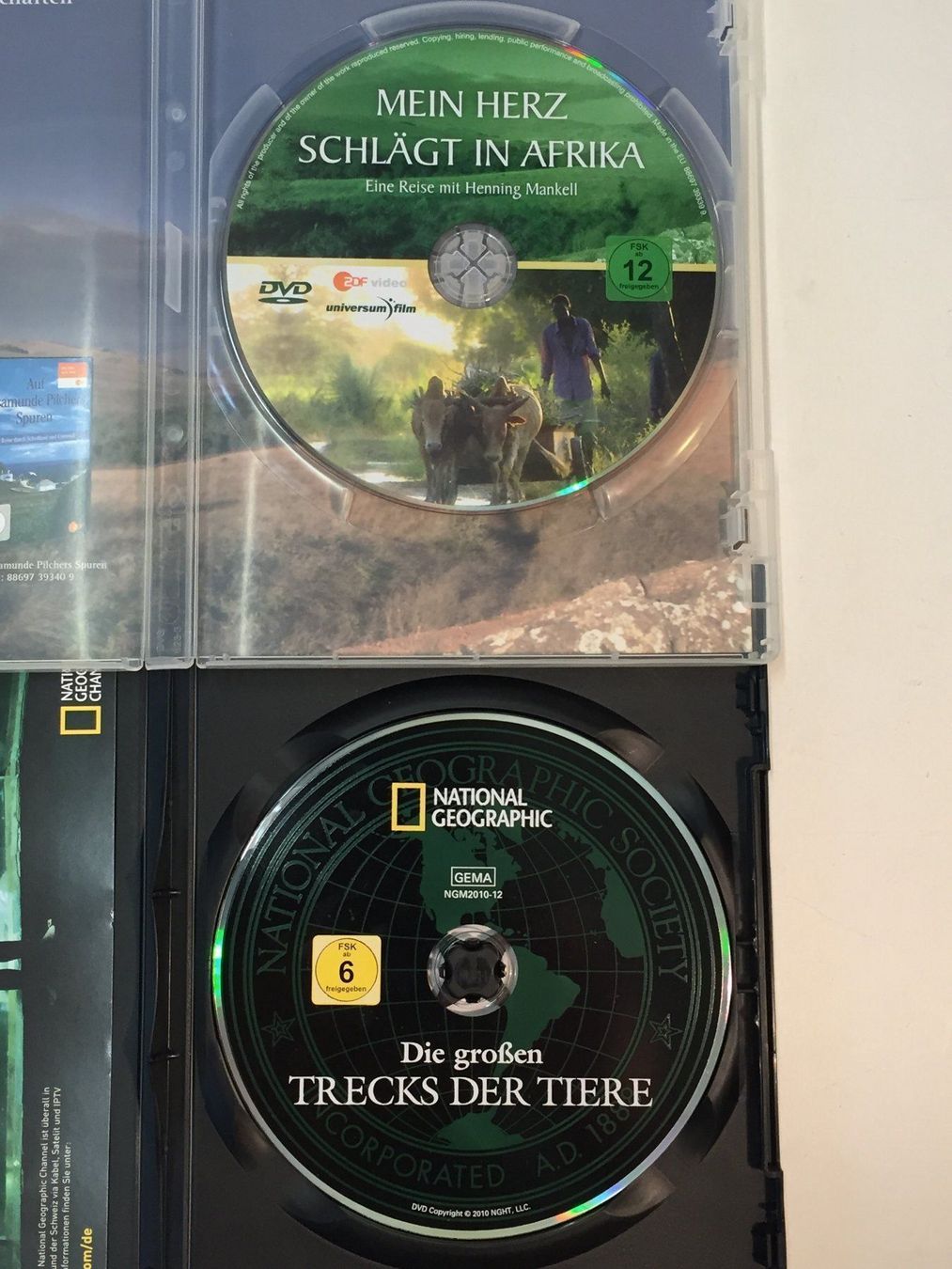 Tutti i DVDs: 2 x DVD Tiere & Afrika – Usato da Schaffhausen venduto da sparzone 9
