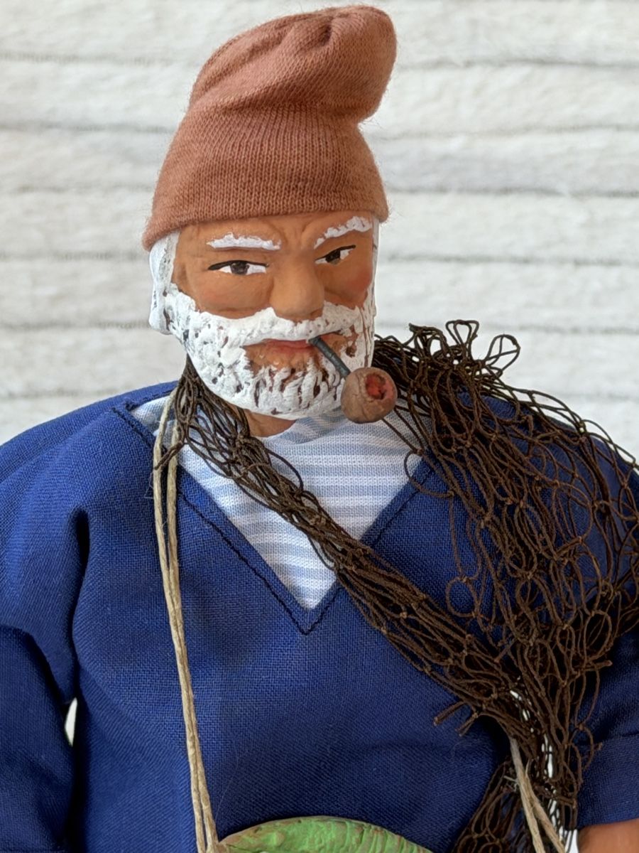 Statuette: Santon / Provence / Fischer & Käser / etwa 27cm gross – Usato da Wettingen venduto da Mat5430 1