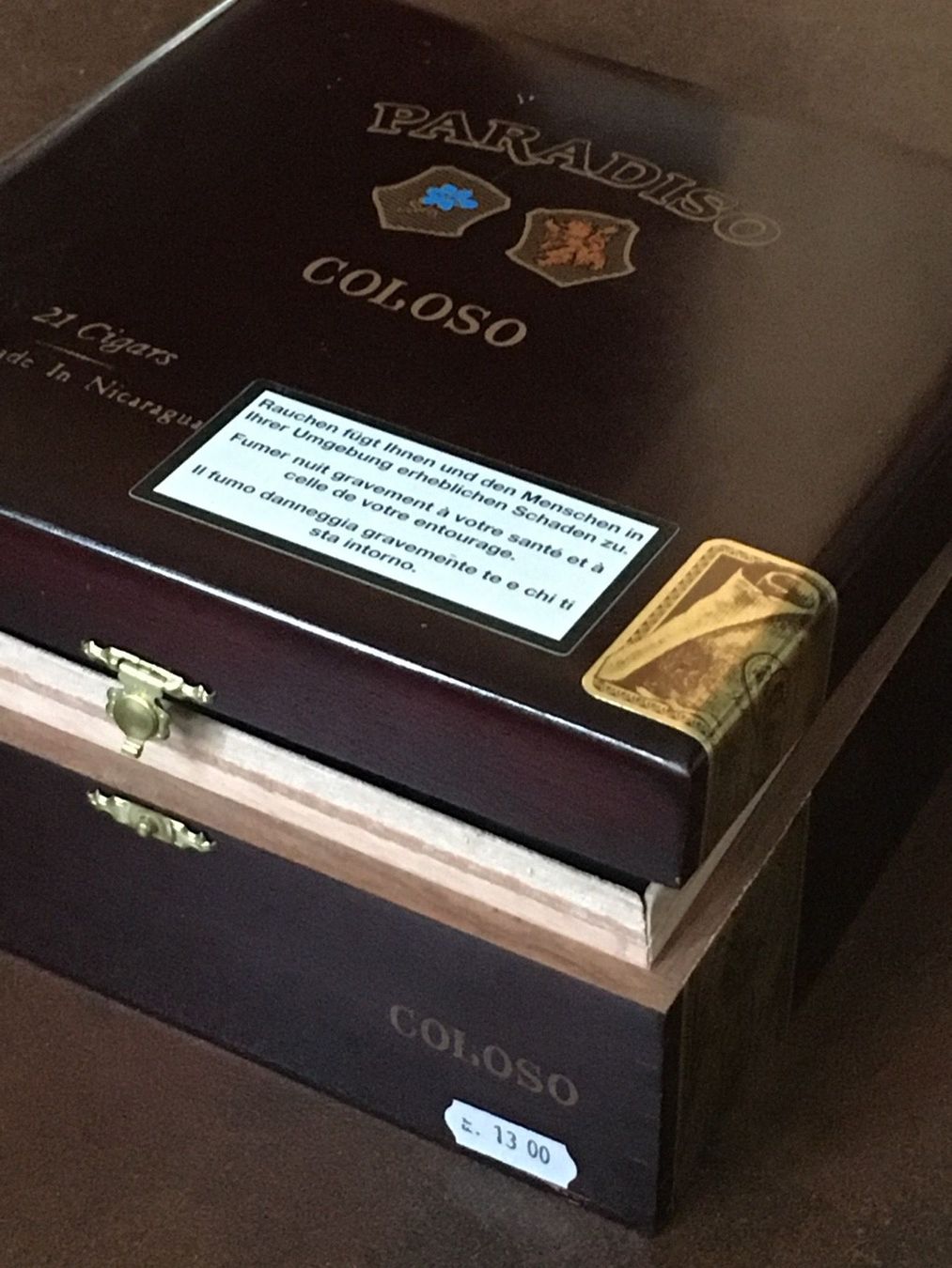 Articoli in legno: Zigarrenkiste – Usato da Bauma venduto da Budgerigar 2