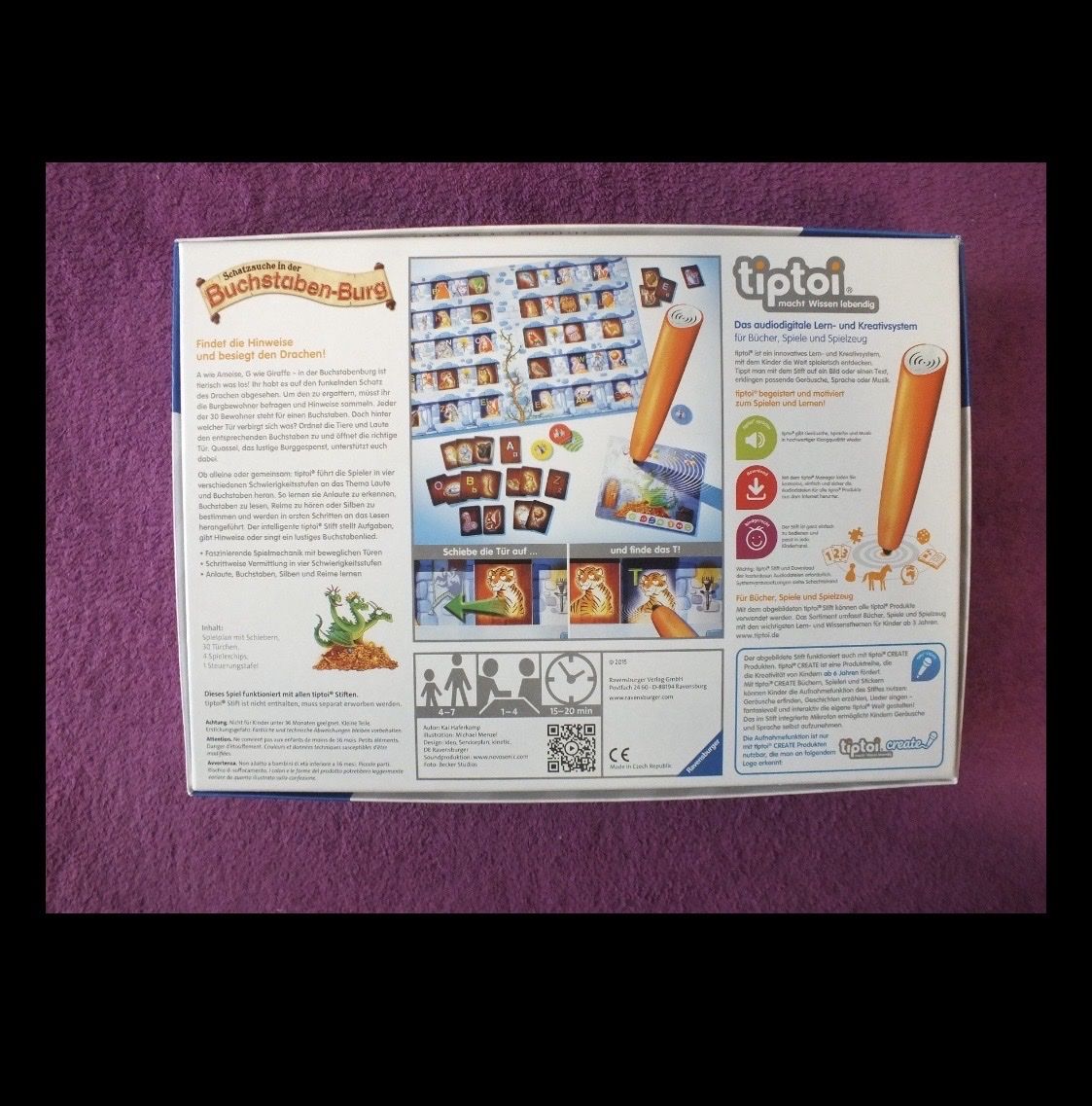Tiptoi Spiele: tiptoi Spiel Schatzsuche - Buchstabenburg – Gebraucht aus Rottenschwil von gle81 7