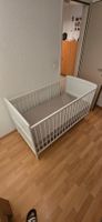 Gutes Babybett Weiss inkl. Matratze f. Kinderzimmer-Einri...
