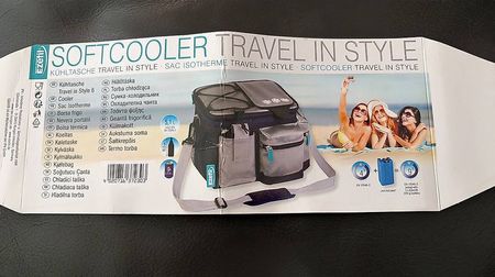 Kühltasche EZetil KC Travel In Style, blau/silber