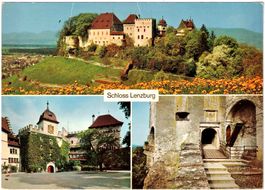 Schloss LENZBURG - Generalansicht ca. 1960 (AG)