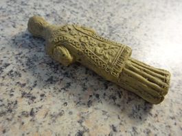 Schabfigur / Heiliger Reliquie Devotionalie Einsiedeln