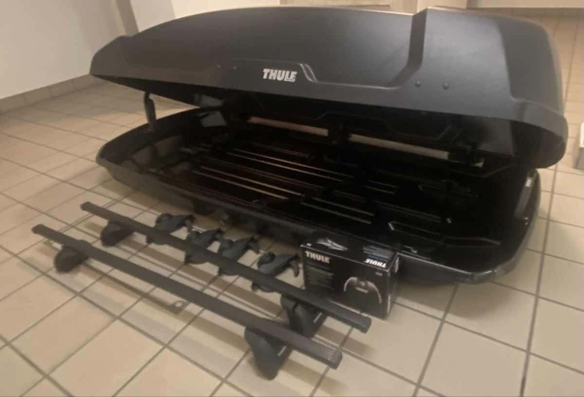 Thule Coffres de toit: Thule Dachbox FORCE XT L + Dachträger und Rapid System – D'occasion à Zürich par Ricciand 4