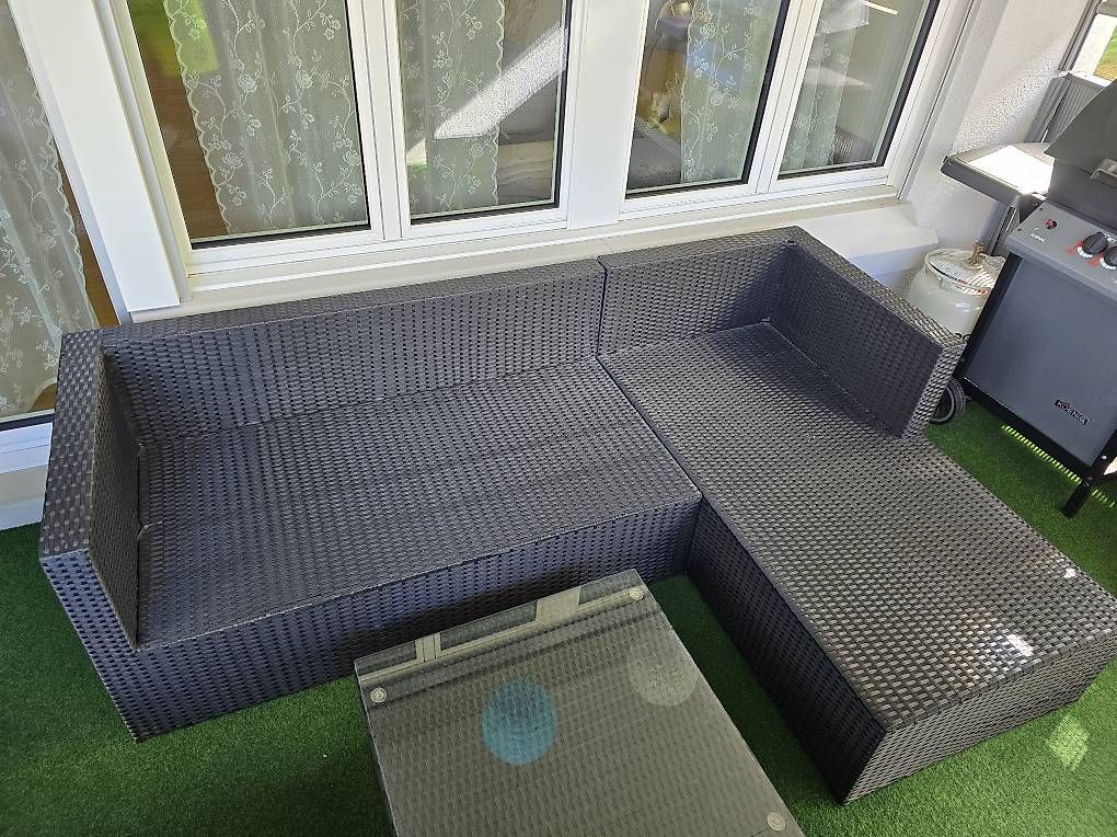 Sofas: Rattanlounge  – D'occasion à willisau par Heer87 4
