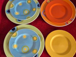 7 assiettes Pagnossin Italie