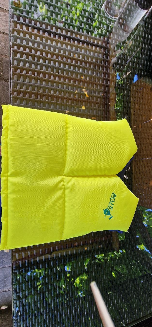 Giubbotti di salvataggio: Schwimmweste BOJE Neongelb/Blau – Nuovo (secondo la descrizione) da Schaffhausen venduto da Sasta60