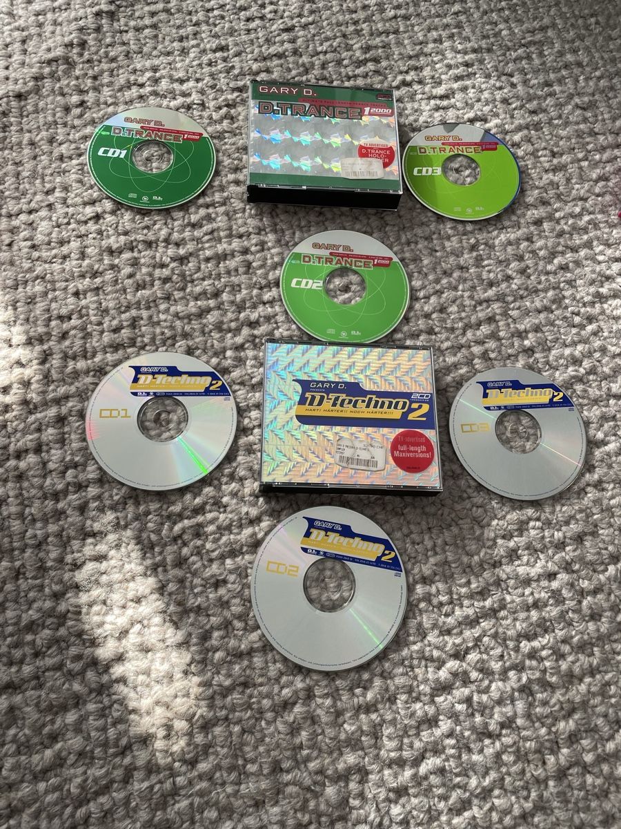CD: 4x Gary D. (D.Trance 3+9+1/2000+D.Techno 2) – Usato da Reinach AG venduto da trigger7811 2