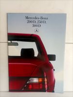 Brochure Mercedes Benz 200D/250D/300D 1984 (03-00/1284)