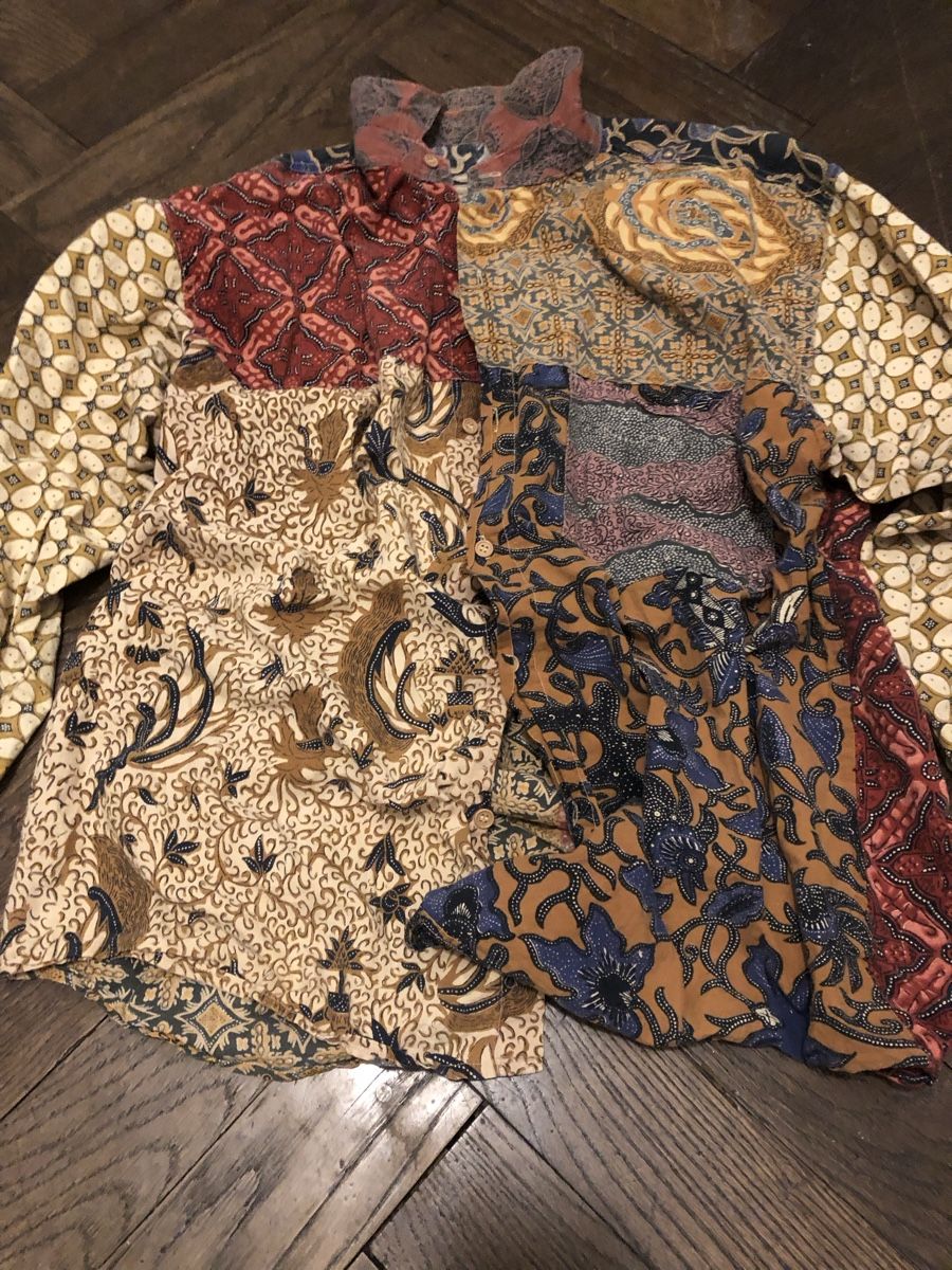 Camicie: Handprinted Afrikanisches Hemd – Usato da Zürich venduto da yas_alam 2