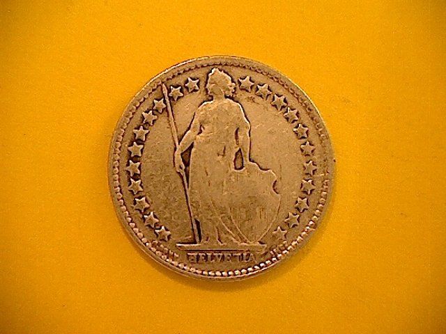 Alle Münzen: 50 Rp. 1905 – Gebraucht aus Buchs AG von Ged8 1
