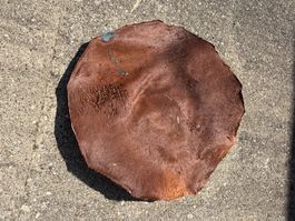 Trommelhaut, Trommelfell 60 cm Pferd mit Haar (Nr.17)