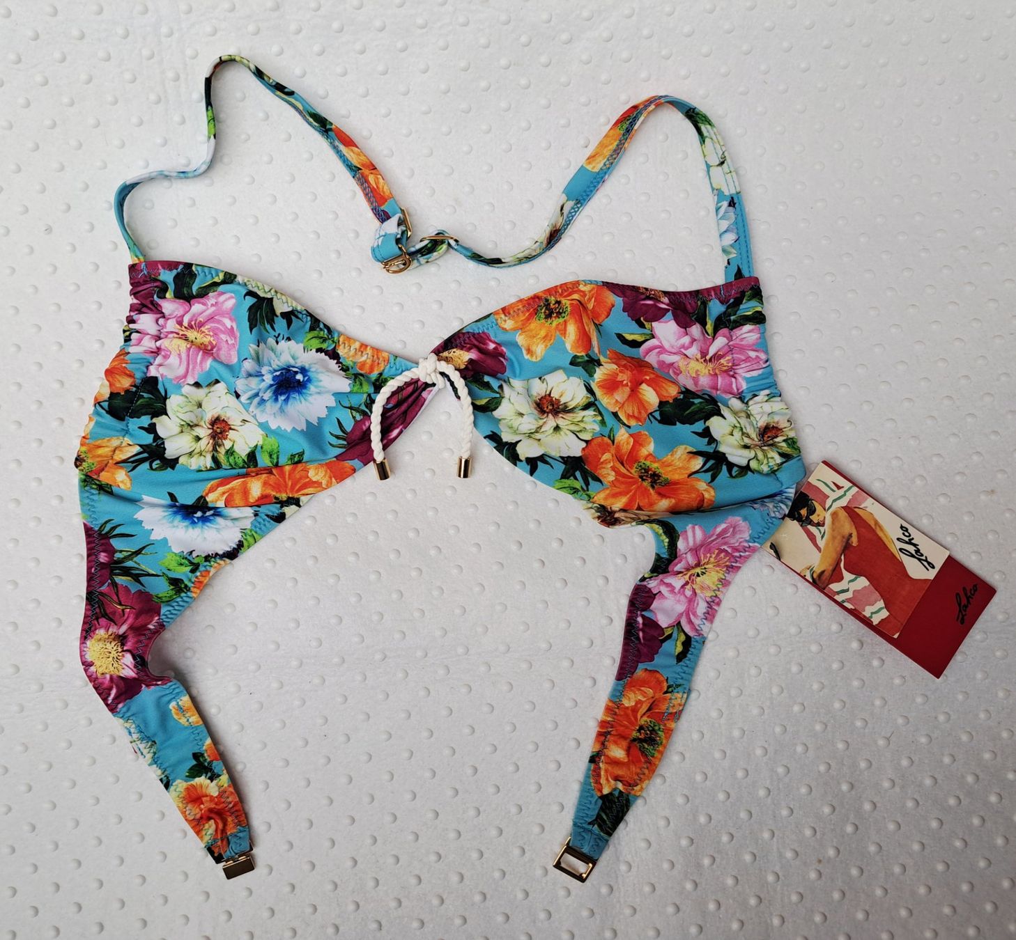 Lahco Costumi da bagno & Bikini: NEU! Blumiger LAHCO Bikini Gr. 38B – Nuovo (secondo la descrizione) da Gysenstein venduto da joshuas81