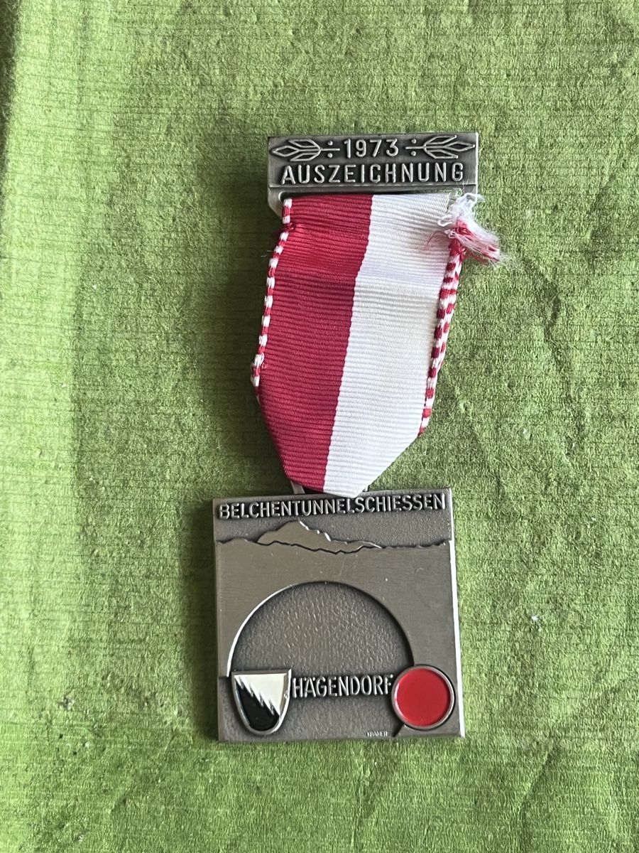 Medaglie: Schützenmedaille HÄGENDORF 1973 – Usato da Itingen venduto da Bebbi6569