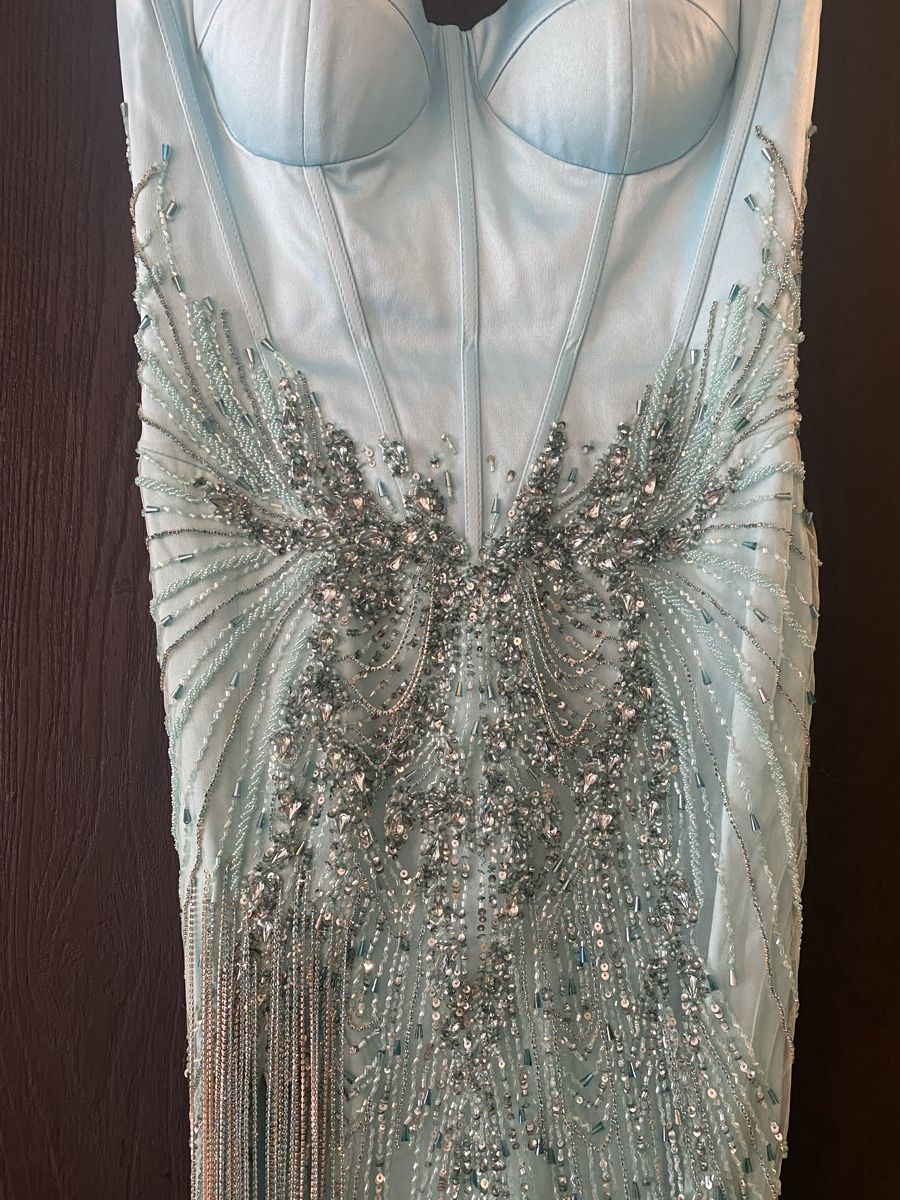 Kleider: Elegantes Abendkleid mit Strass, Gr. 36/38 – Neu (gemäss Beschreibung) aus Oberwil-Lieli von yk___ 5